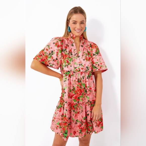 Tuckernuck Peony Meadows Crawford Dress - Picture 10 of 11